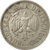 Coin, GERMANY - FEDERAL REPUBLIC, Mark, 1955, Hambourg, EF(40-45)