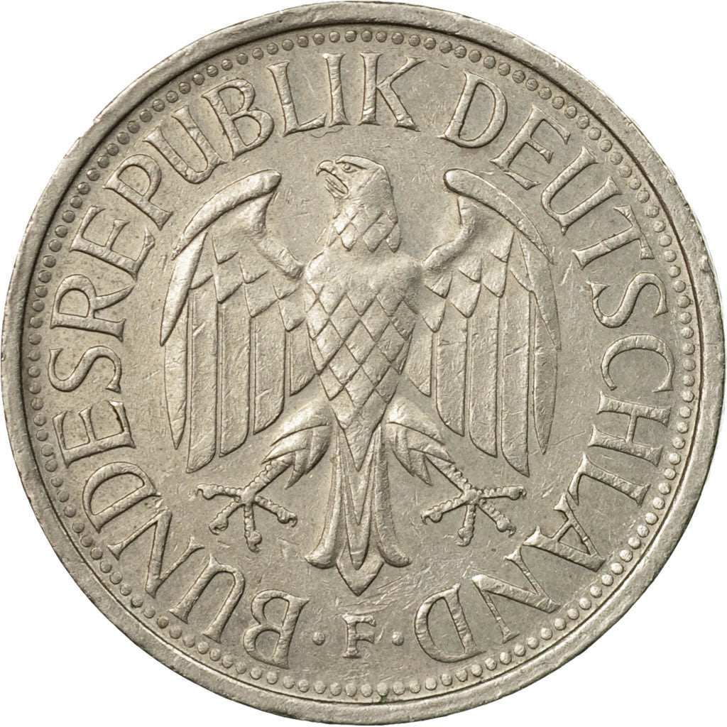 Coin, GERMANY - FEDERAL REPUBLIC, Mark, 1977, Stuttgart, EF(40-45)
