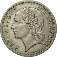 Moneta, Francja, Lavrillier, 5 Francs, 1935, Paris, EF(40-45), Nikiel, KM:888