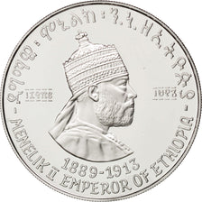 ETHIOPIA, 5 Dollars, 1972, KM #50, MS(65-70), Silver, 19.80