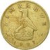 Münze, Simbabwe, 2 Dollars, 1997, SS, Messing, KM:12