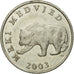 Monnaie, Croatie, 5 Kuna, 2003, TTB, Copper-Nickel-Zinc, KM:11