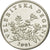 Monnaie, Croatie, 50 Lipa, 2001, TTB, Nickel plated steel, KM:8