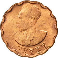 ETHIOPIA, 25 Cents, Haya Amist Santeem, 1944, KM #36, MS(63), Copper, 25.5, 6.85