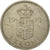Coin, Denmark, Margrethe II, Krone, 1981, Copenhagen, EF(40-45), Copper-nickel
