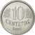 Coin, Brazil, 10 Centavos, 1994, EF(40-45), Stainless Steel, KM:633