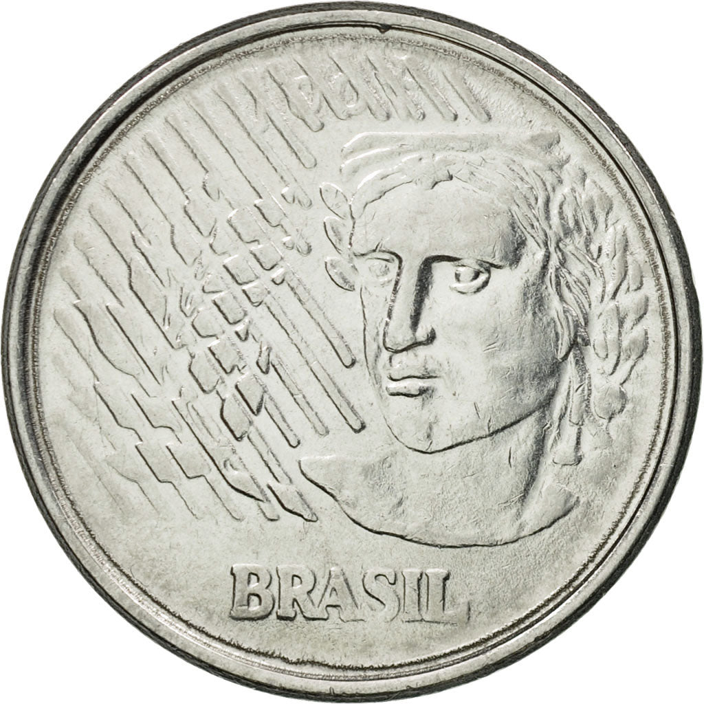 Coin, Brazil, Real, 1994, EF(40-45), Stainless Steel, KM:636