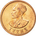 ETHIOPIA, 10 Cents, Assir Santeem, 1944, KM #34, MS(63), Copper, 23, 6.06