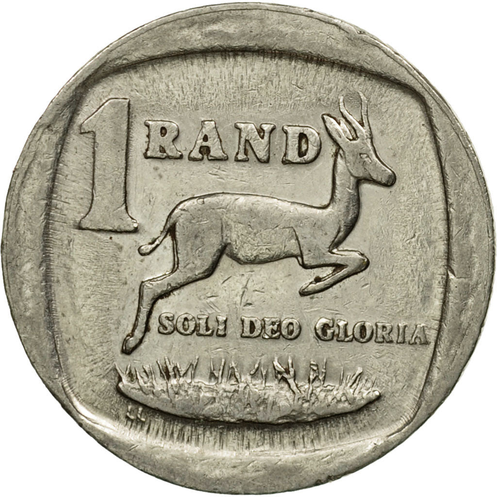 Monnaie, Afrique du Sud, Rand, 1994, TTB, Nickel Plated Copper, KM:138