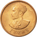ETHIOPIA, 5 Cents, Amist Santeem, 1944, KM #33, MS(63), Copper, 20, 3.98