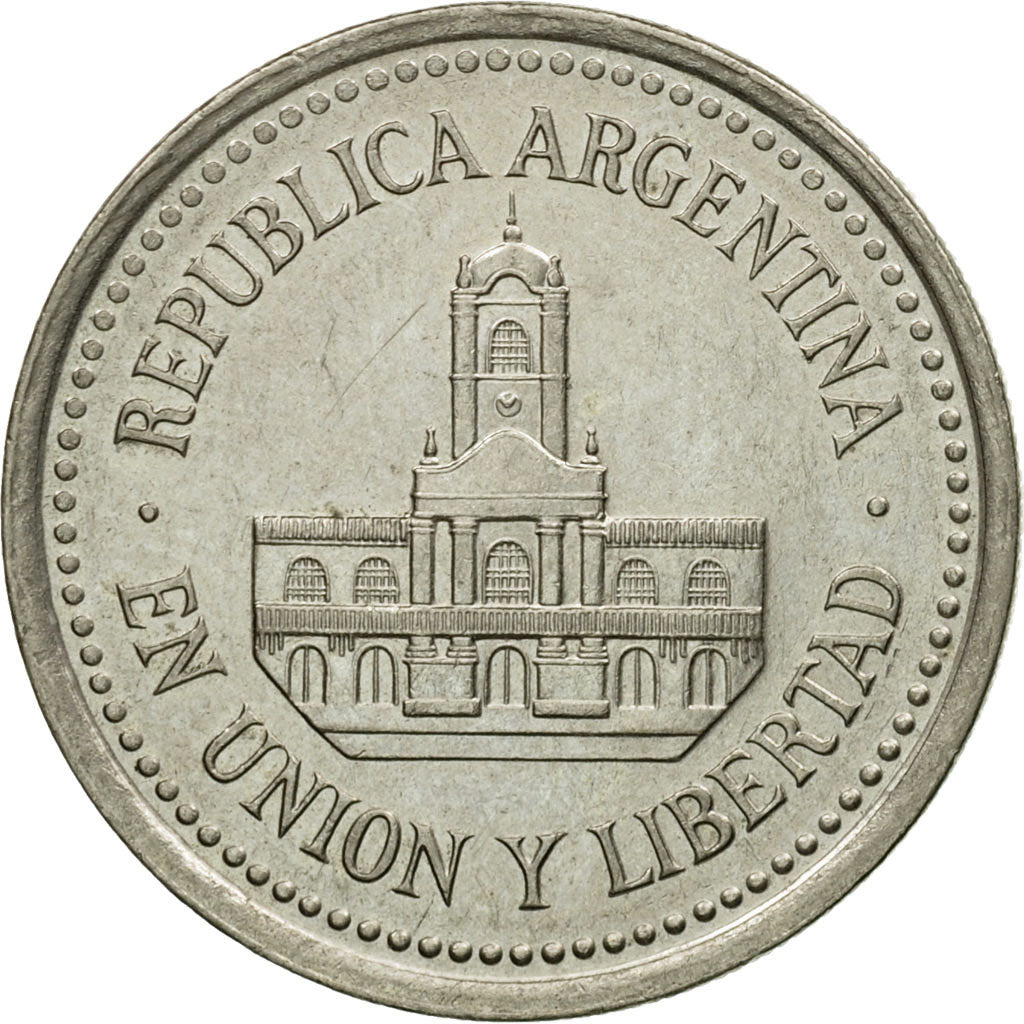 Moneda, Argentina, 25 Centavos, 1994, MBC, Cobre - níquel, KM:110a