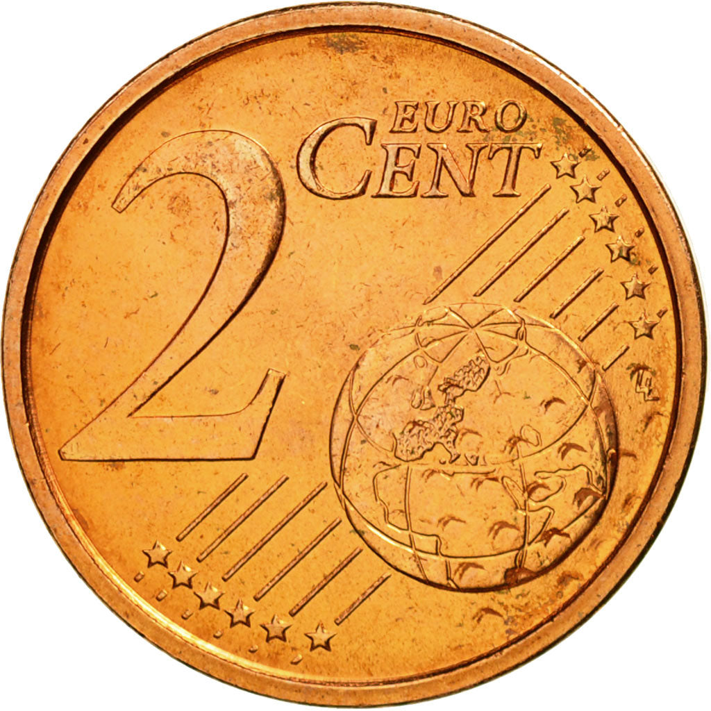 San Marino, 2 Euro Cent, 2005, MS(65-70), Copper Plated Steel, KM:441