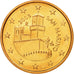 San Marino, 5 Euro Cent, 2005, MS(65-70), Copper Plated Steel, KM:442