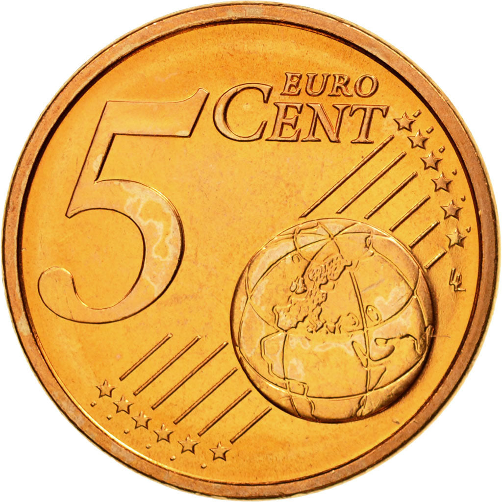 San Marino, 5 Euro Cent, 2005, MS(65-70), Copper Plated Steel, KM:442