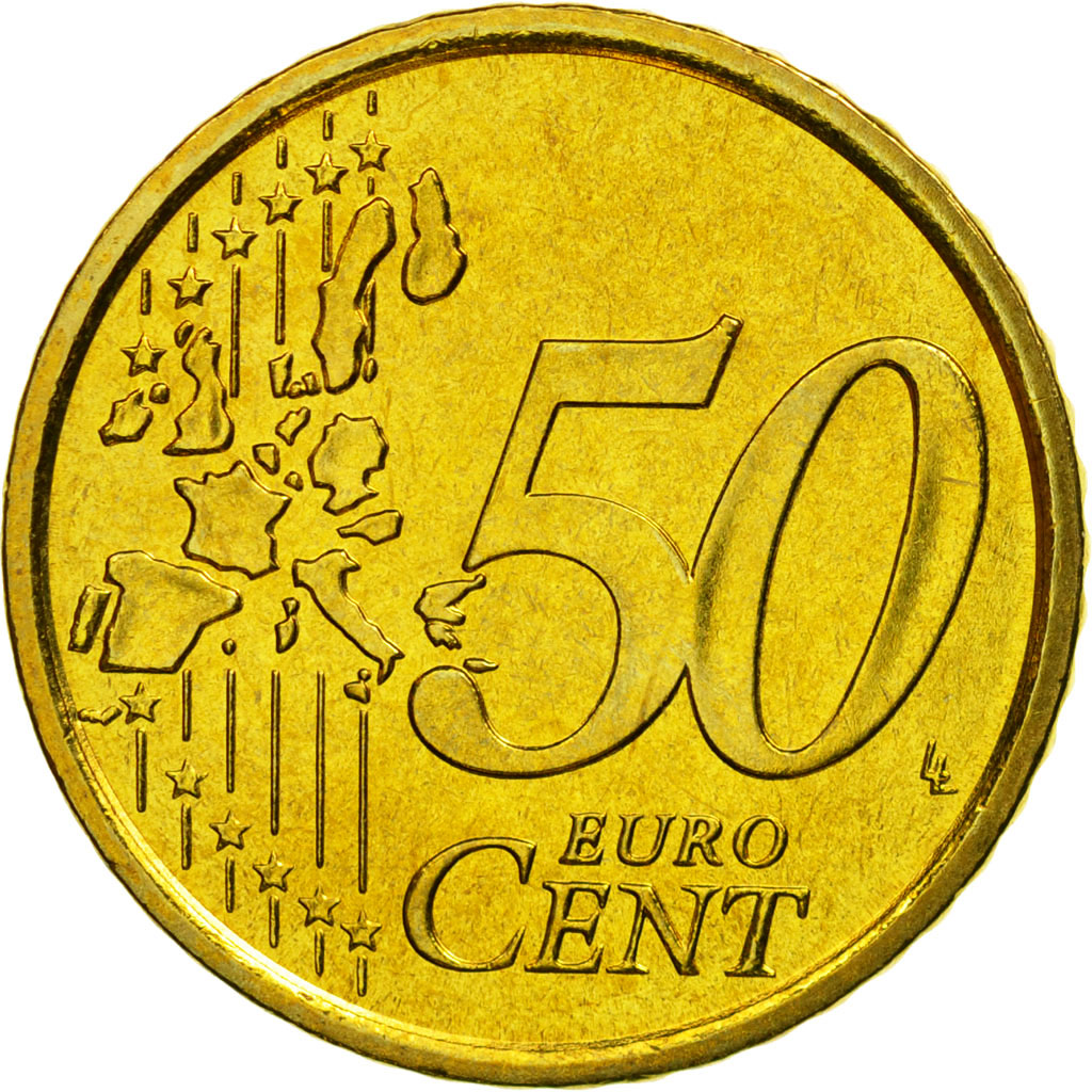 San Marino, 50 Euro Cent, 2005, STGL, Messing, KM:445