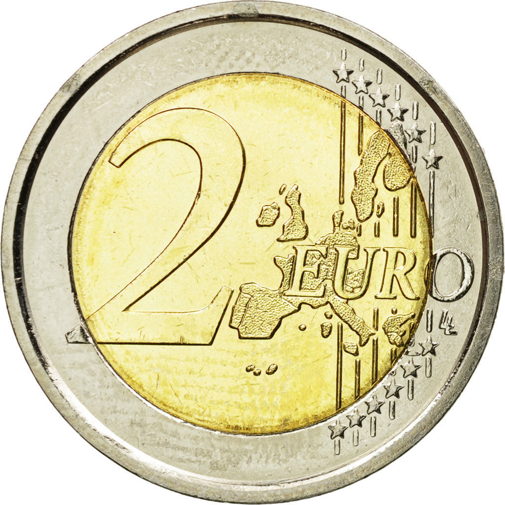 San Marino, 2 Euro, 2007, MS(65-70), Bi-Metallic, KM:447