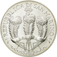 San Marino, 5 Euro, 2007, MS(65-70), Silver, KM:473