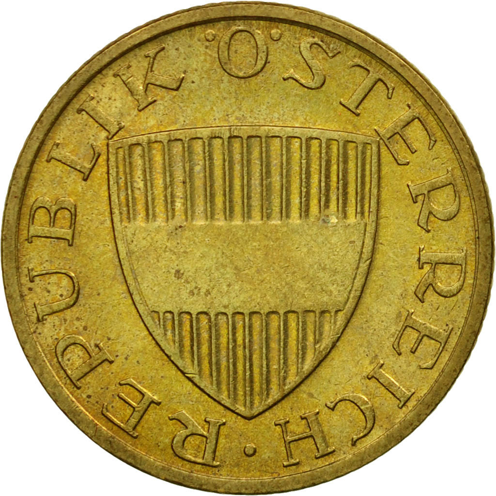 Coin, Austria, 50 Groschen, 1989, EF(40-45), Aluminum-Bronze, KM:2885