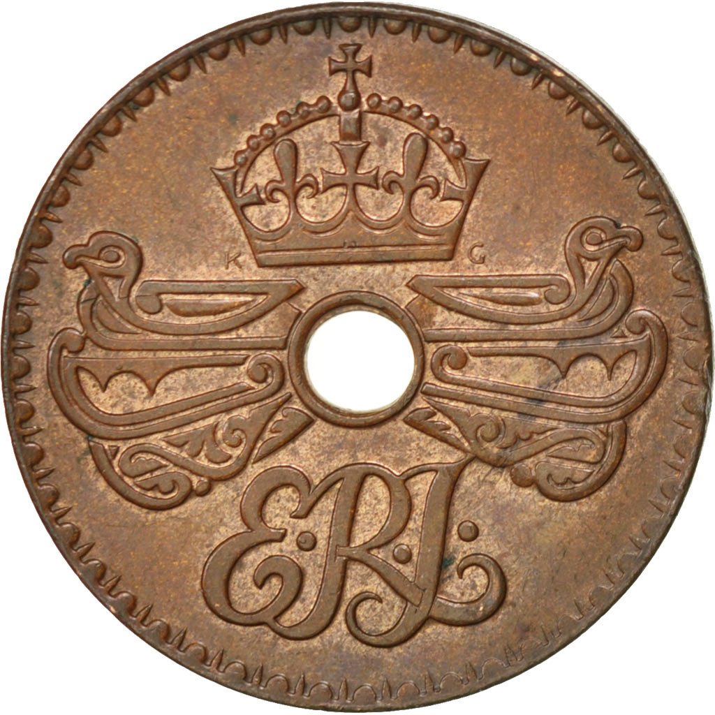NEW GUINEA, Penny, 1936, KM #6, MS(63), Bronze, 6.58