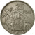 Monnaie, Espagne, Caudillo and regent, 25 Pesetas, 1959, TTB, Copper-nickel