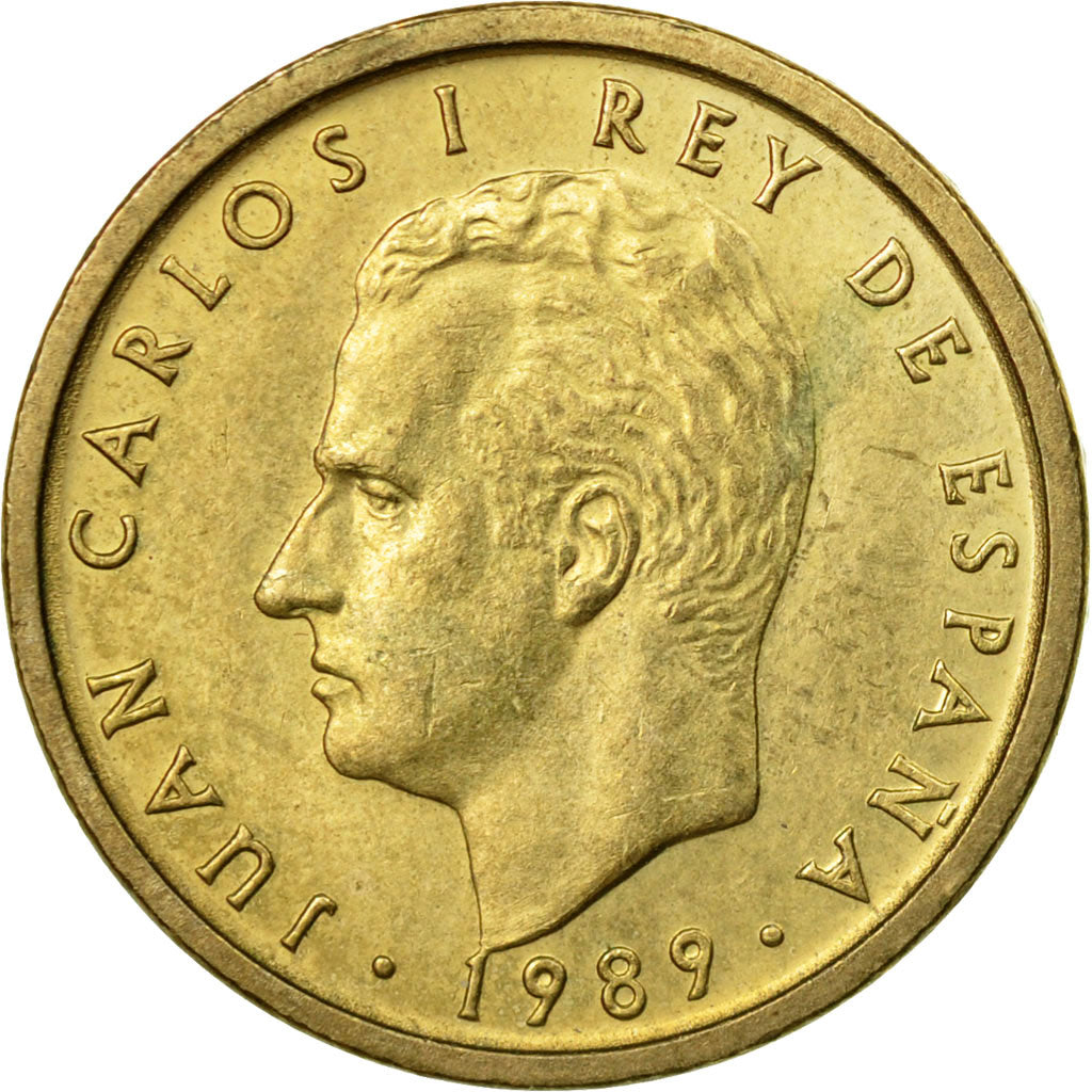 Monnaie, Espagne, Juan Carlos I, 100 Pesetas, 1989, Madrid, SUP
