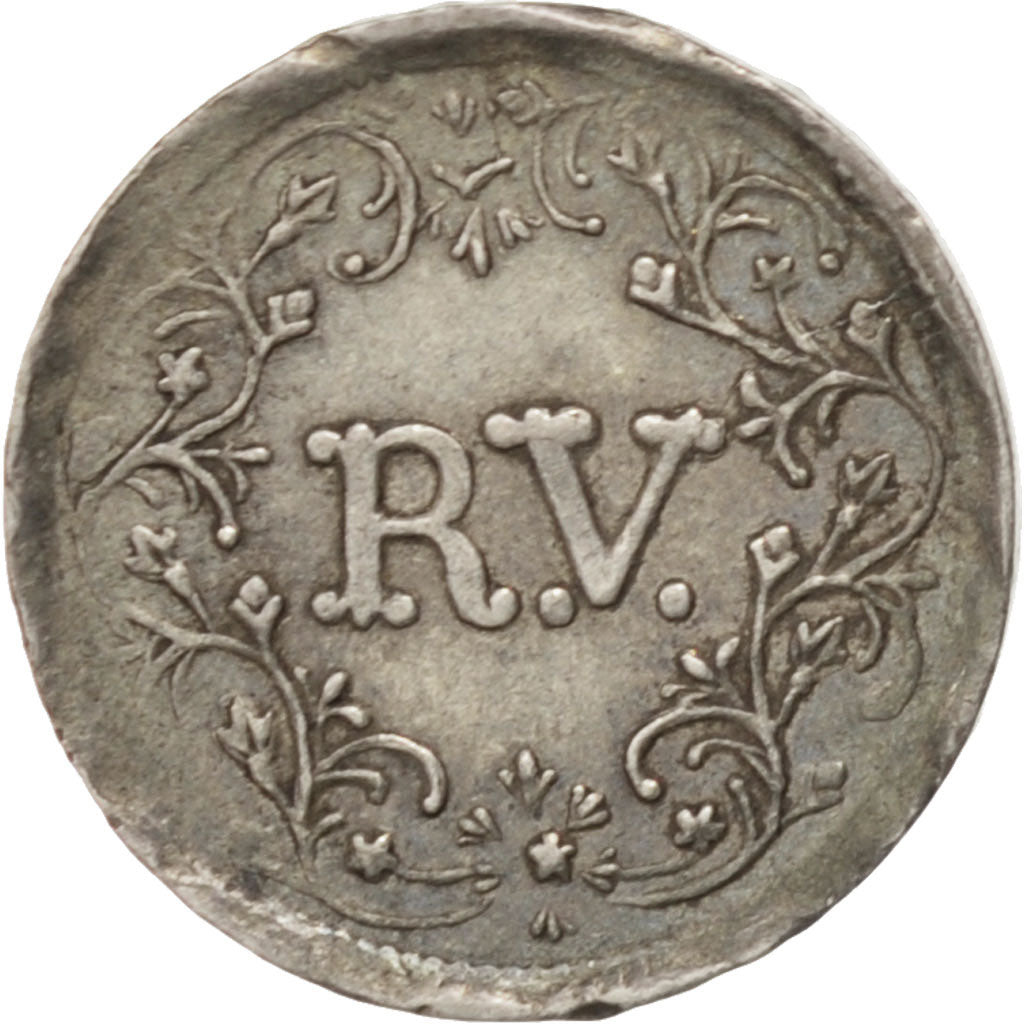 INDIA - STATI PRINCIPESCHI, TRAVANCORE, Rama Varma IV, Velli Fanam, 1864, BB+...