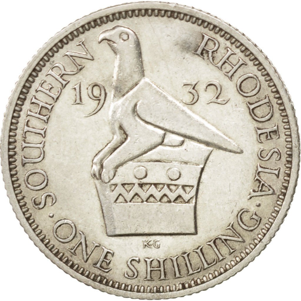 SOUTHERN RHODESIA, Shilling, 1932, KM #3, EF(40-45), Silver, 23.6, 5.63