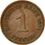 Coin, GERMANY - EMPIRE, Wilhelm II, Pfennig, 1894, Stuttgart, VF(30-35), Copper