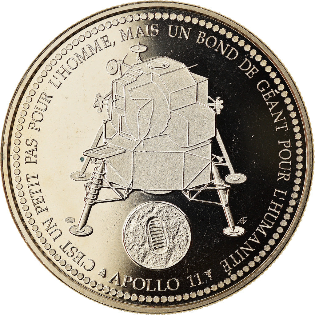 France, Medal, Apollo 11, Le Premier Homme sur la Lune, Sciences & Technologies