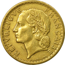 Coin, France, Lavrillier, 5 Francs, 1946, Paris, EF(40-45), Aluminum-Bronze