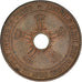 CONGO FREE STATE, 10 Centimes, 1894, KM #4, AU(55-58), Copper, 35, 20.61