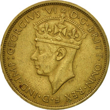 Coin, BRITISH WEST AFRICA, George VI, 2 Shillings, 1938, Paris, EF(40-45)