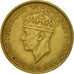 Coin, BRITISH WEST AFRICA, George VI, 2 Shillings, 1938, Paris, EF(40-45)