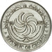 Coin, Georgia, 20 Thetri, 1993, EF(40-45), Stainless Steel, KM:80