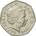 Coin, Great Britain, Elizabeth II, 50 Pence, 1998, EF(40-45), Copper-nickel