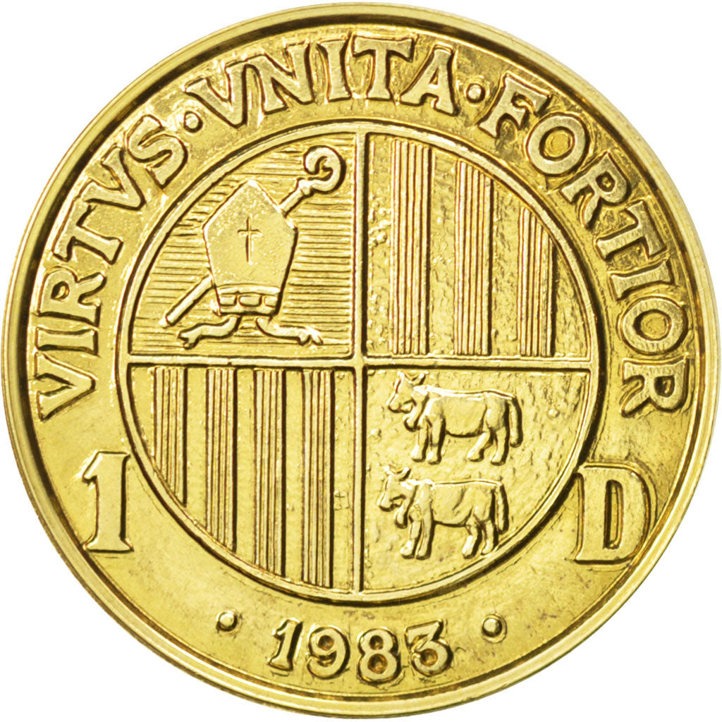Andorra, Diner, 1983, SPL, Ottone, KM:14