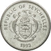 Moneta, Seychelles, 25 Cents, 1993, Pobjoy Mint, BB, Acciaio ricoperto in