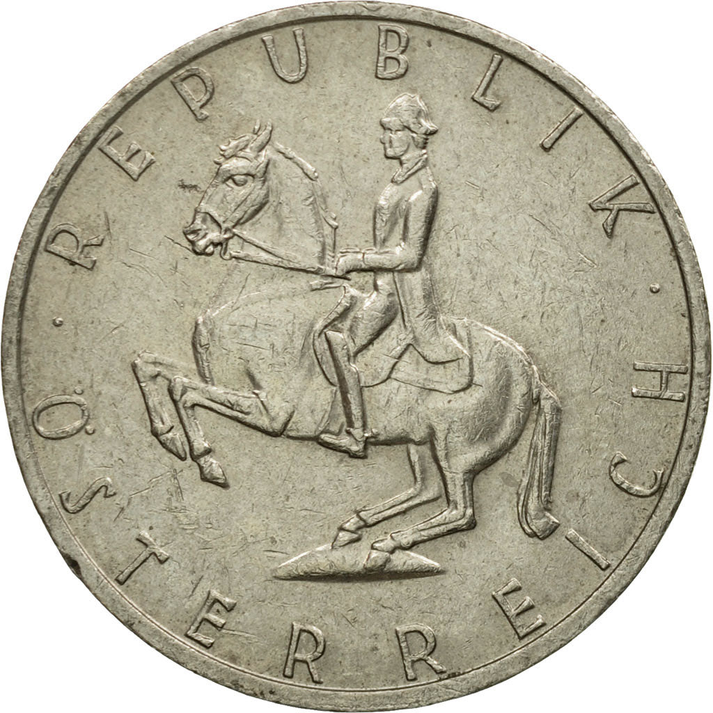 Coin, Austria, 5 Schilling, 1984, EF(40-45), Copper-nickel, KM:2889a