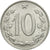 Coin, Czechoslovakia, 10 Haleru, 1967, Vienna, EF(40-45), Aluminum, KM:49.1