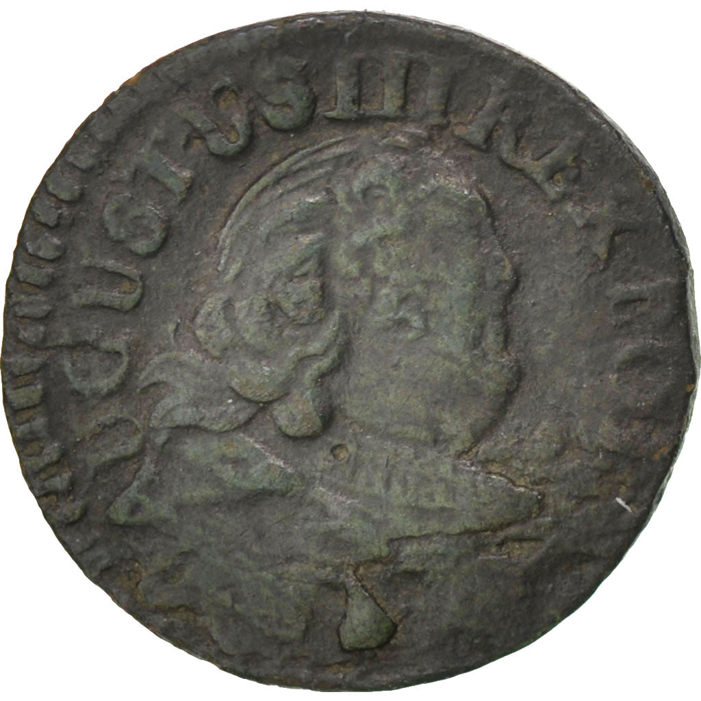 POLAND, Solidus, Szelag, Schilling, 1753, KM #145, VF(30-35), Copper, 0.99
