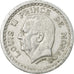 Moneda, Mónaco, Louis II, 2 Francs, 1943, Poissy, MBC, Aluminio, KM:121