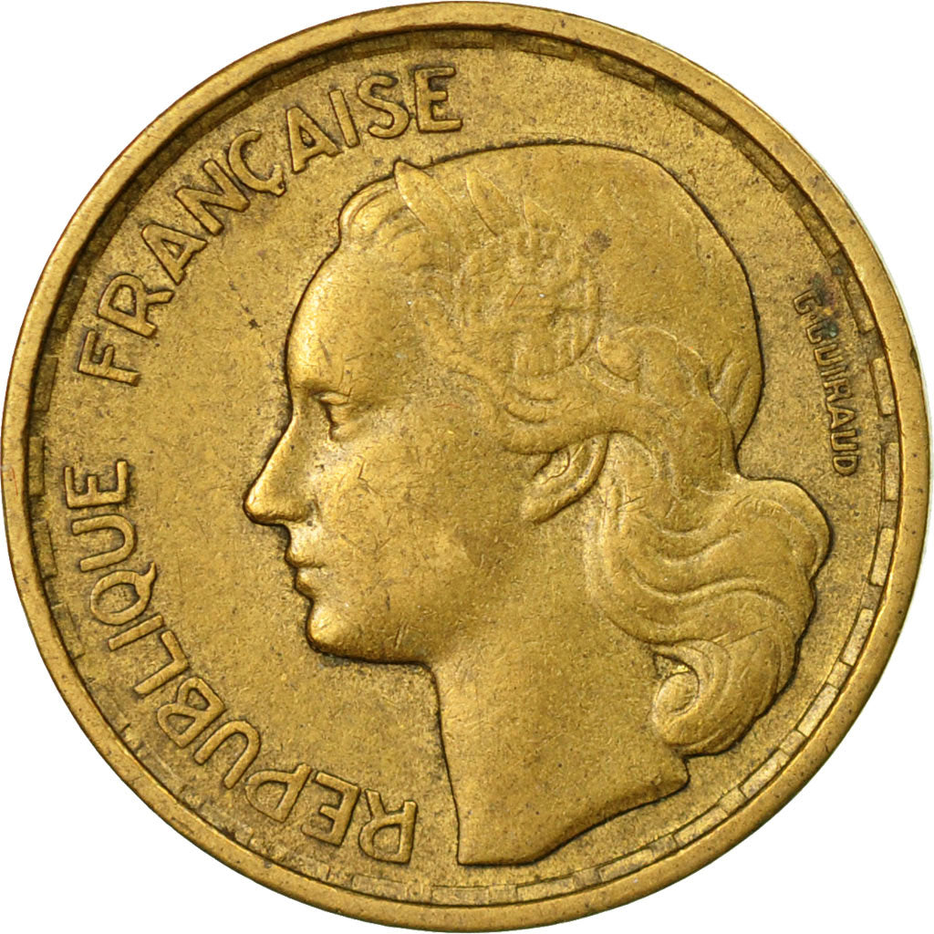 Monnaie, France, Guiraud, 10 Francs, 1954, Beaumont - Le Roger, TTB