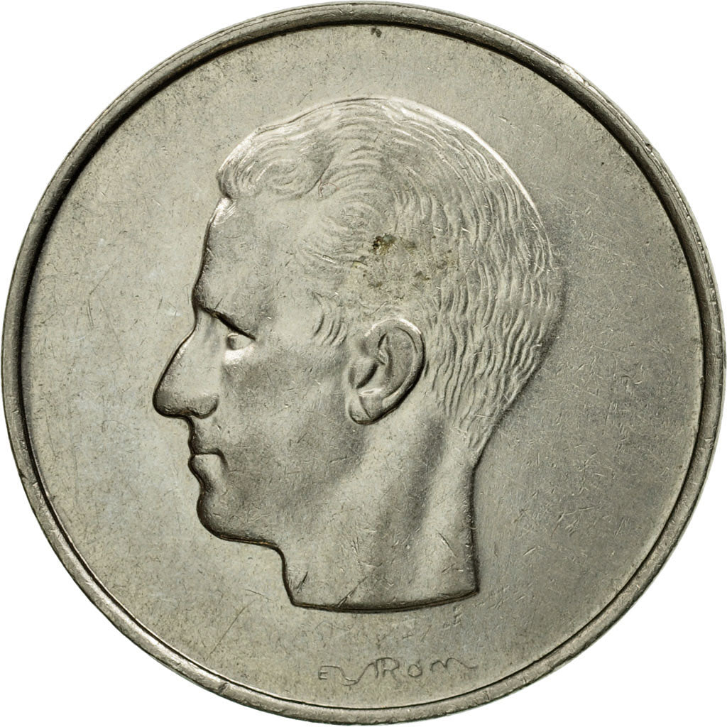 Coin, Belgium, 10 Francs, 10 Frank, 1975, Brussels, EF(40-45), Nickel, KM:156.1