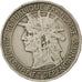 GUADELOUPE, Franc, 1921, KM #46, EF(40-45), Copper-Nickel, 25, Lecompte #58,...