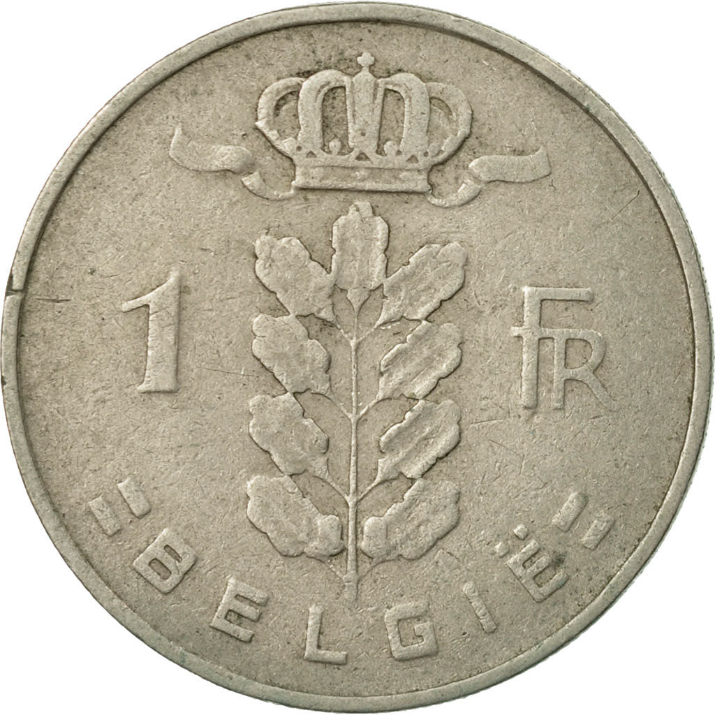 Coin, Belgium, Franc, 1956, EF(40-45), Copper-nickel, KM:143.1