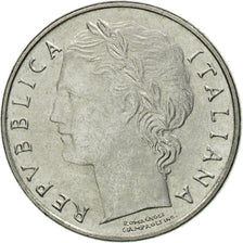 Coin, Italy, 100 Lire, 1991, Rome, AU(55-58), Stainless Steel, KM:96.2