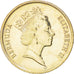 Moneda, Bermudas, Elizabeth II, 10 Cents, 1993, SC+, Cobre - níquel, KM:46