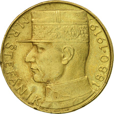 Coin, Czechoslovakia, 10 Korun, 1991, EF(40-45), Nickel-Bronze, KM:153