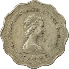 Monnaie, Bahamas, Elizabeth II, 10 Cents, 1973, Franklin Mint, U.S.A., TTB