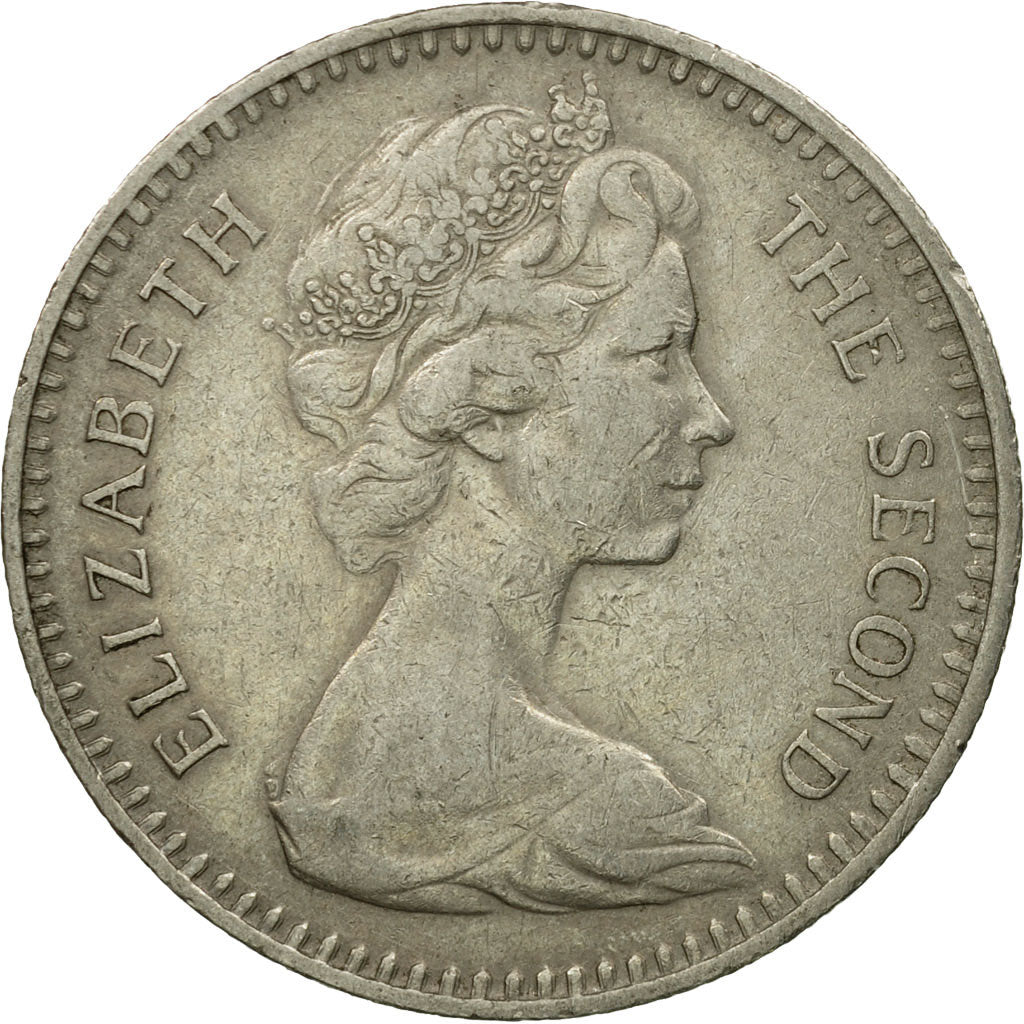 Coin, Rhodesia, Elizabeth II, 2 Shillings = 20 Cents, 1964, British Royal Mint
